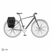 Ortlieb Bike-Packer Plus  granite - black