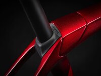Trek Domane SLR 9 eTap 56 Metallic Red Smoke to Red Car